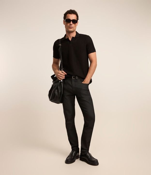 Pantalón Jean Liso con Bolsillo 2