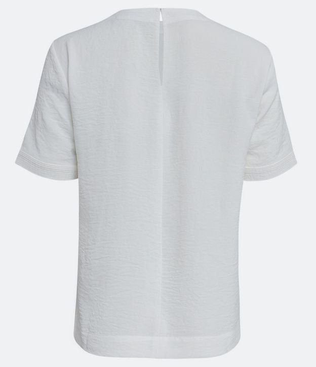 Blusa con Aberturas y Detalles de Pespuntes 7