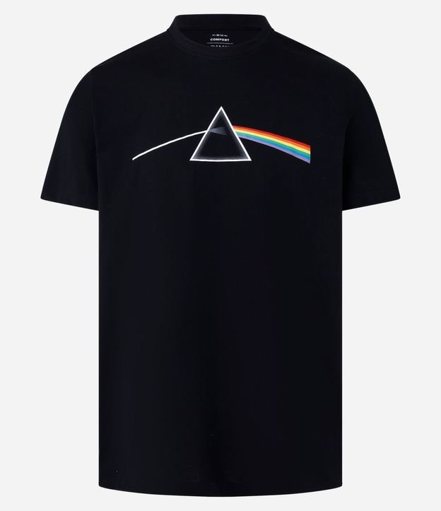 Remera Comfort en Algodón con Estampa Pink Floyd 4