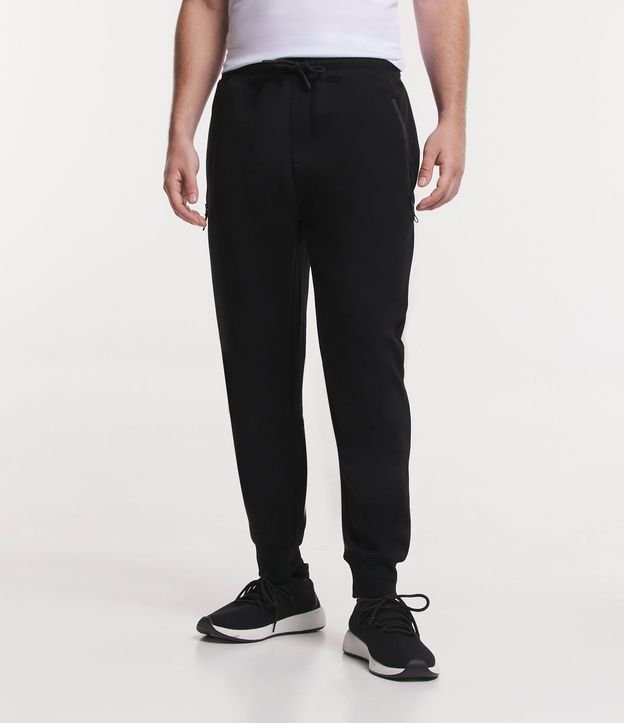 Pantalón Jogger Deportivo con Cremallera en el Bolsillo y Bajo Ajustado 4