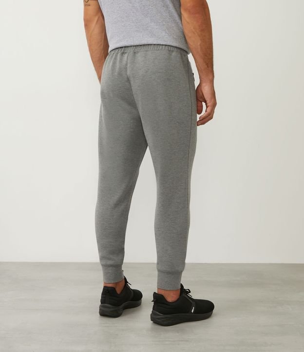 Pantalón Jogger Deportivo con Cremallera en el Bolsillo y Bajo Ajustado 3