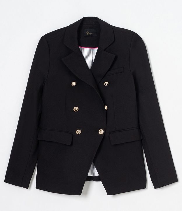 Blazer Largo de Sastreria con Botónes