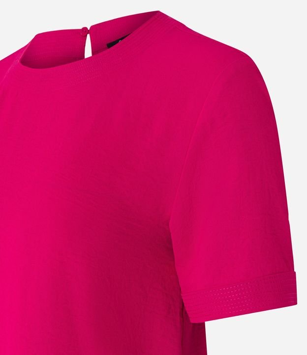 Blusa con Aberturas y Detalles de Pespuntes 8