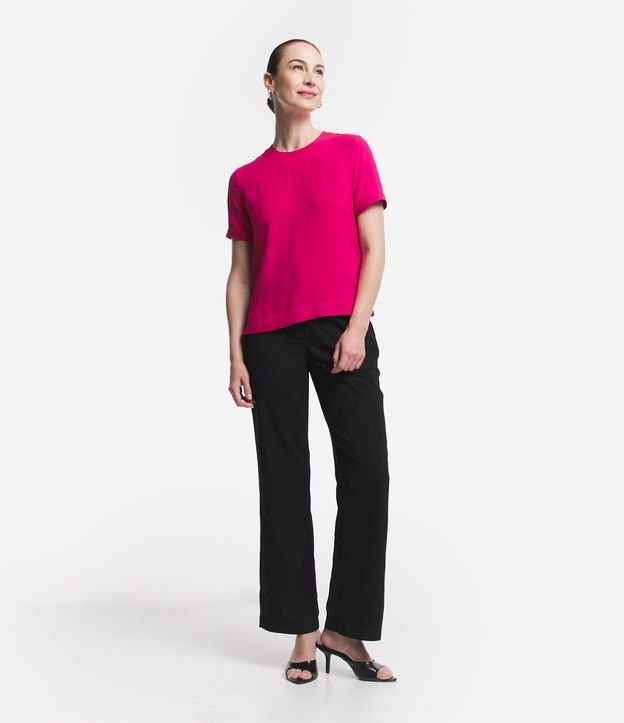 Blusa con Aberturas y Detalles de Pespuntes 2