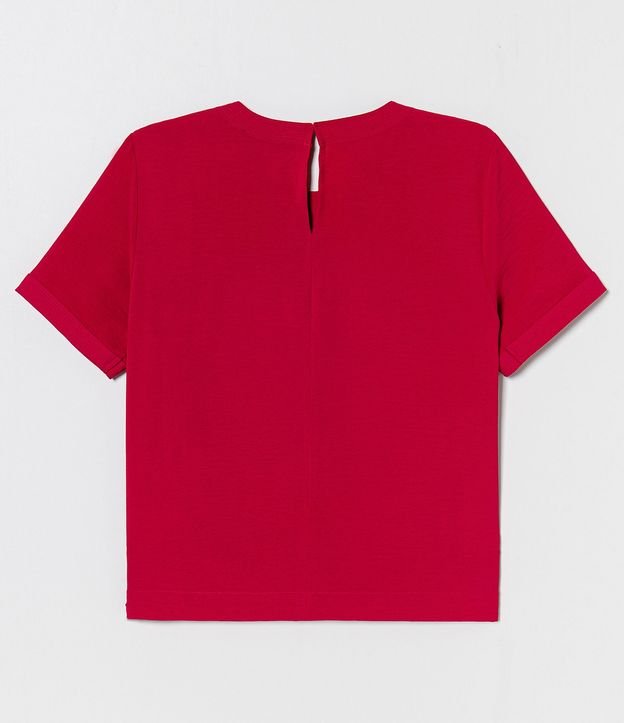 Blusa con Aberturas y Detalles de Pespuntes 6