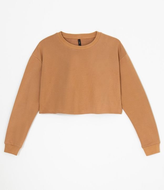 Buzo Cropped Liso en Algodón Comfy