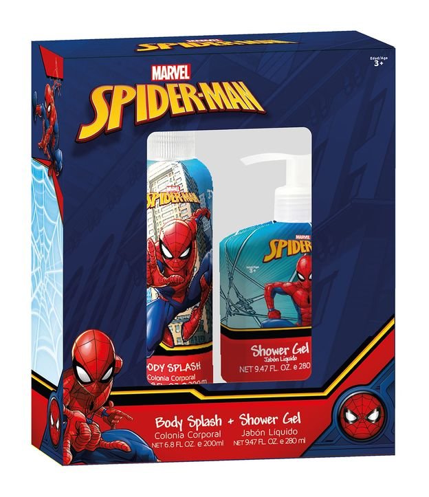 Kit Body Splash Disney Spiderman + Gel de Baño