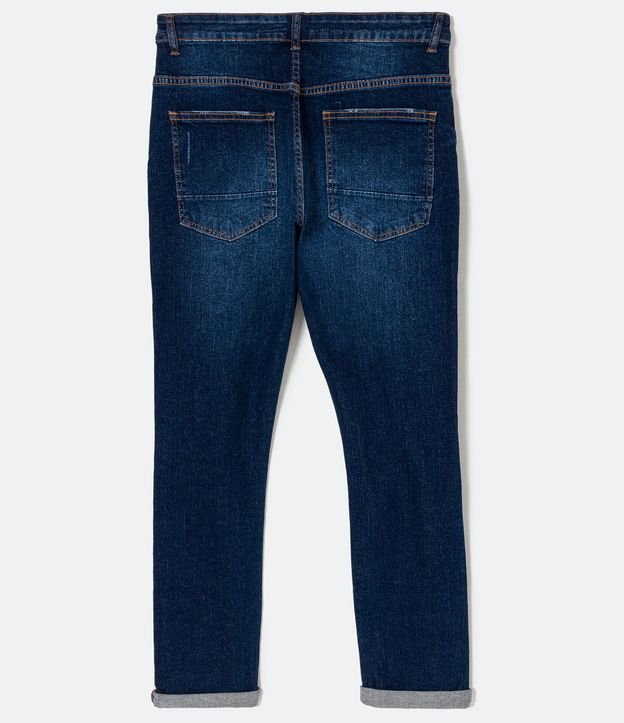 Pantalón Jean Skinny con Desgastes 6