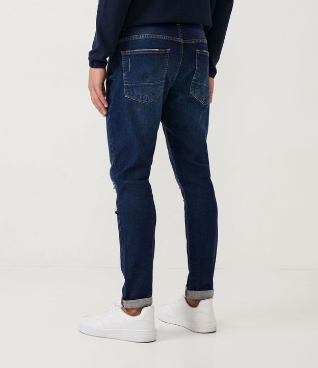 Pantalón Jean Skinny con Desgastes 3