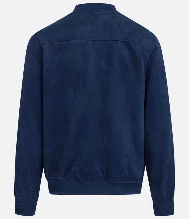 Chaqueta Bomber Lisa con Bolsillo 7