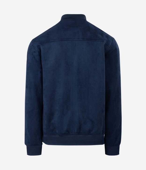 Chaqueta Bomber Lisa con Bolsillo 8