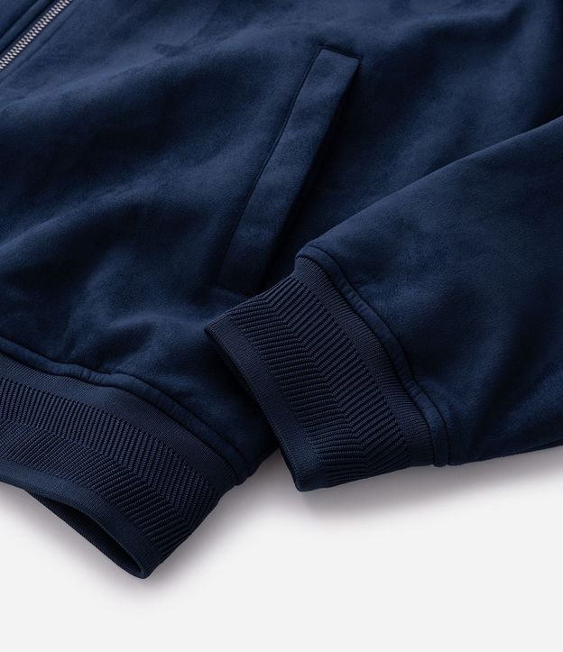 Chaqueta Bomber Lisa con Bolsillo 10