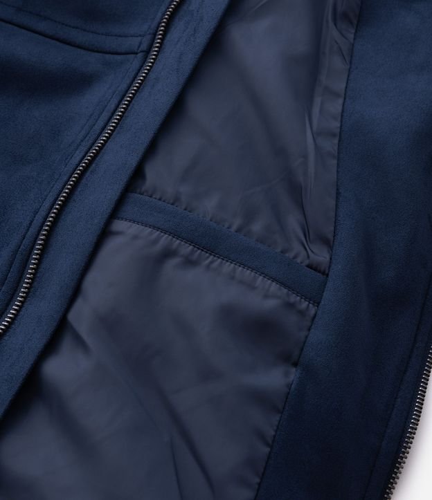 Chaqueta Bomber Lisa con Bolsillo 11