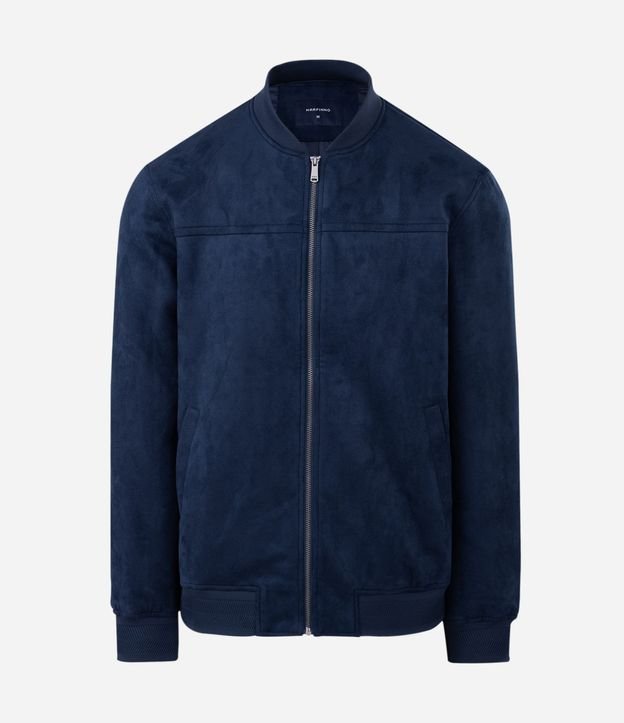 Chaqueta Bomber Lisa con Bolsillo 14