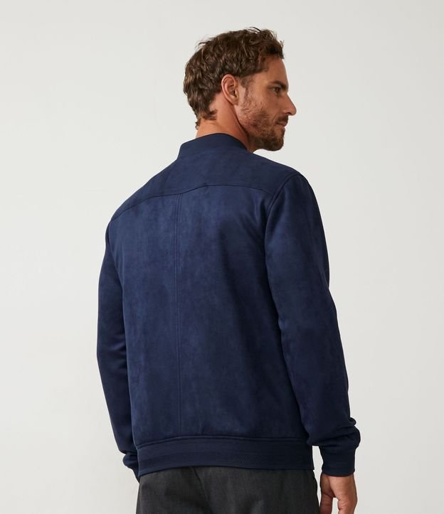 Chaqueta Bomber Lisa con Bolsillo 2