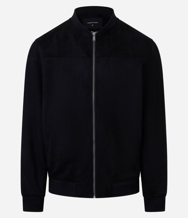 Chaqueta Bomber Lisa con Bolsillo 7