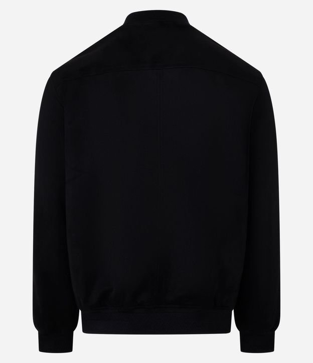 Chaqueta Bomber Lisa con Bolsillo 8