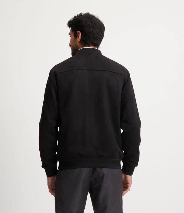Chaqueta Bomber Lisa con Bolsillo 5