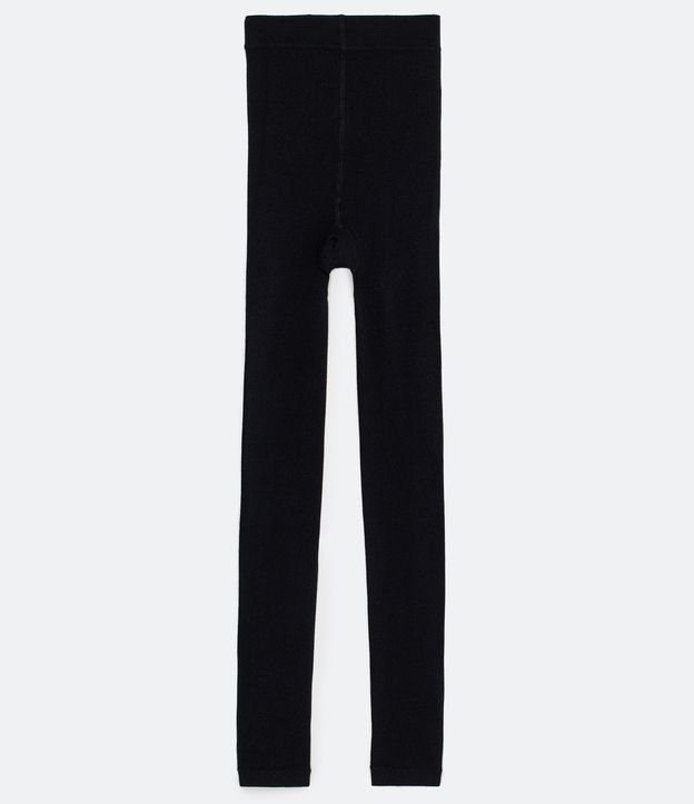 Media Legging en Fleece sin Estampa