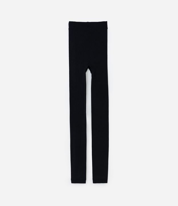 Media Legging en Fleece sin Estampa 4
