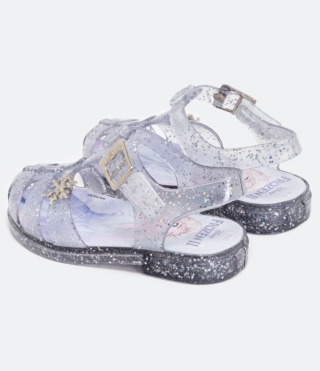 Sandalias Infantiles Transparentes con Brillo Suela LED - Talles 19 al 30 3