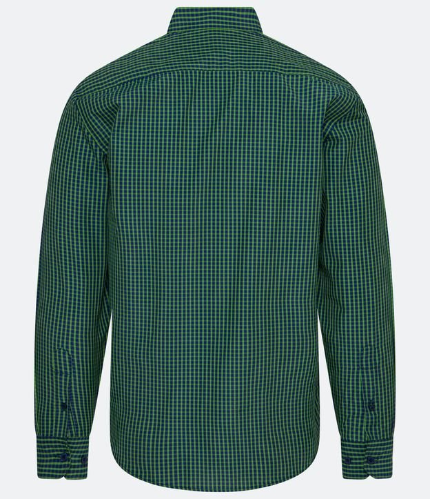 Camisa Manga Larga Slim en Padronaje de Cuadros 7