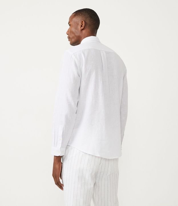 Camisa Comfort Básica en Lino 3