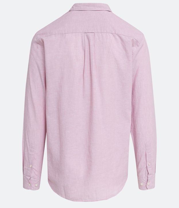 Camisa Comfort Básica en Lino 8