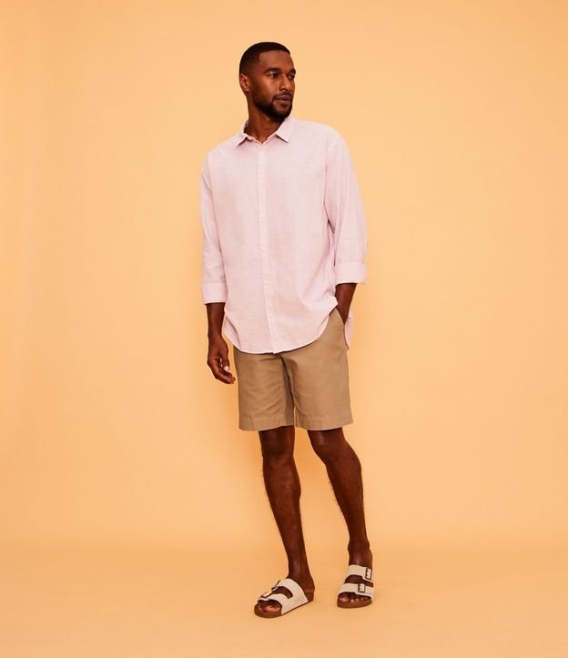 Camisa Comfort Básica en Lino 2