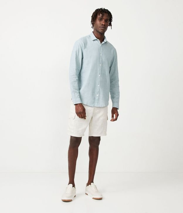 Camisa Comfort Básica en Lino 2