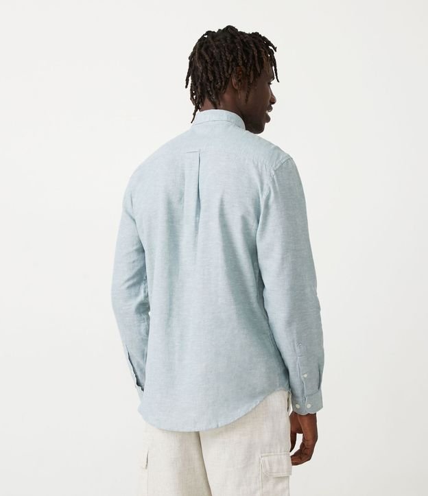 Camisa Comfort Básica en Lino 3