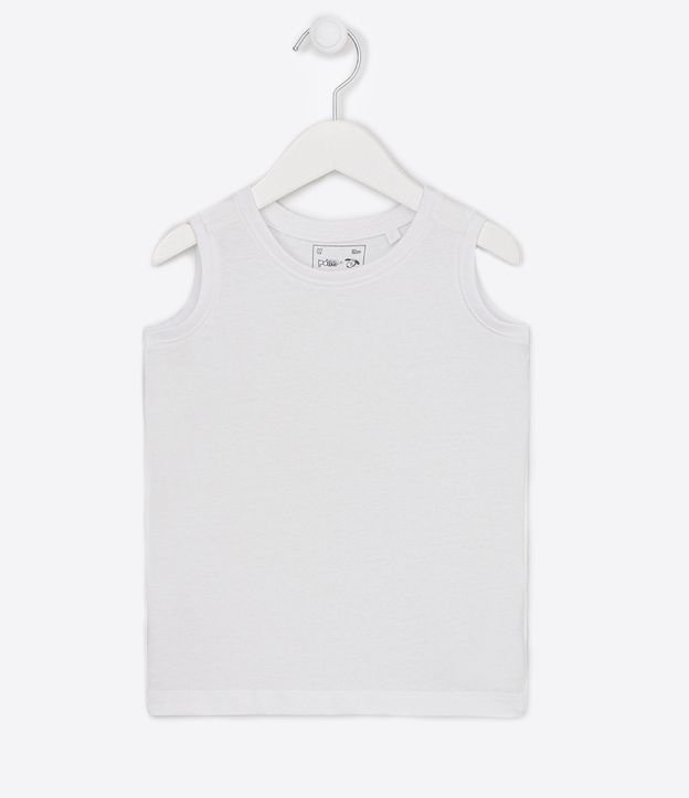 Musculosa Infantil Básica - Talle 1 a 4 años