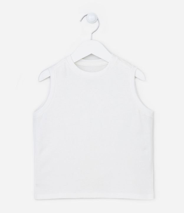 Musculosa Infantil Básica - Talle 1 a 4 años 3