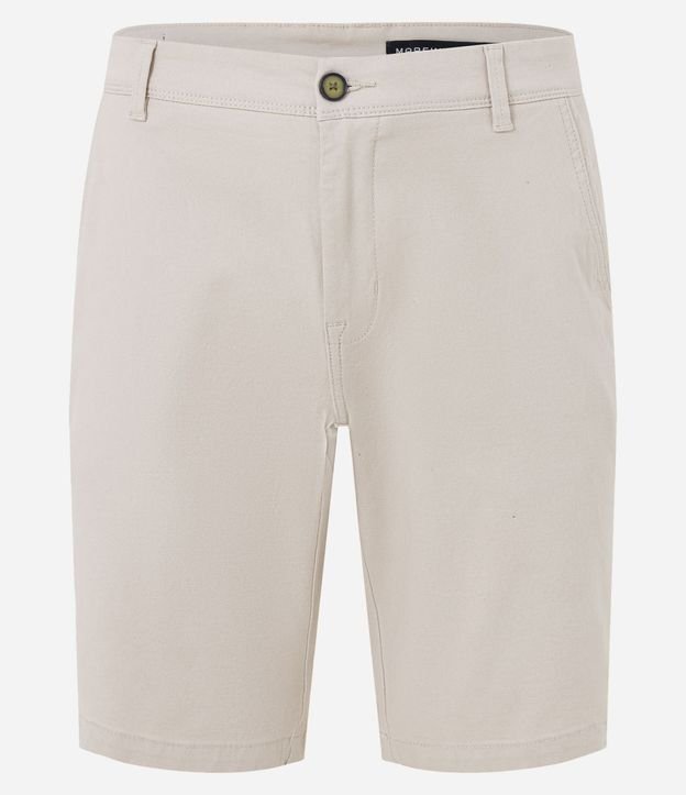 Bermuda Slim en Sarga con Elastano 6