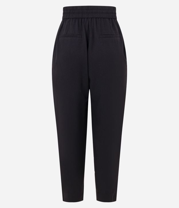 Pantalón Fluido con Cintura Elástica y Lazo 8