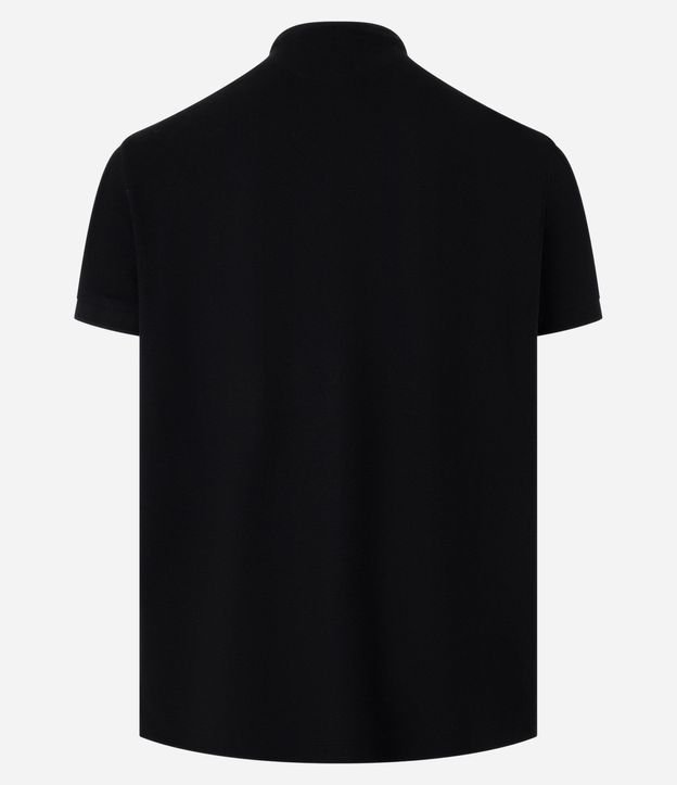 Camisa Polo Slim en Piquet Texturizado con Cuello Polo 11