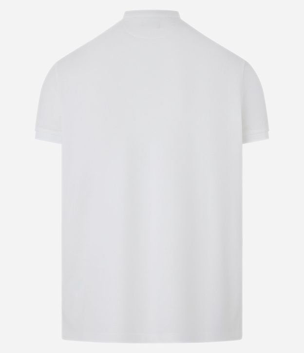 Camisa Polo Slim en Piquet Texturizado con Cuello Polo 8