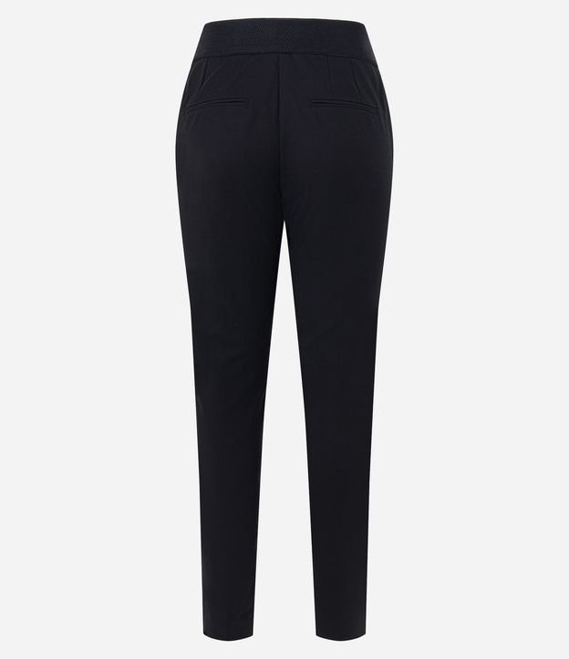 Pantalón Sastrería con Bolsillos Detanteros Sin Estampa 9