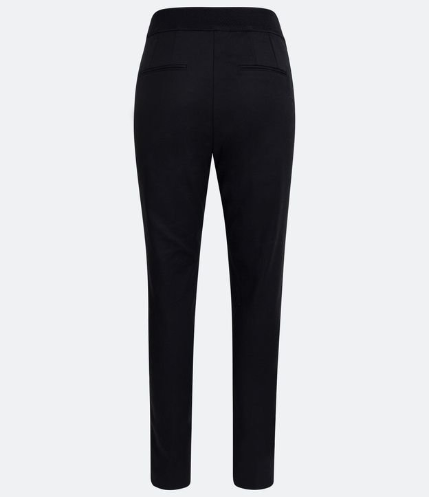 Pantalón Sastrería con Bolsillos Detanteros Sin Estampa 8