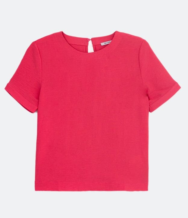 Blusa con Aberturas y Detalles de Pespuntes 7