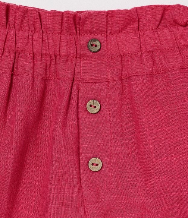 Short Infantil con Broderie y Botones - Talle 1 a 5 años 3
