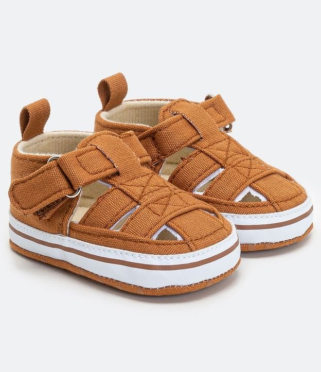Sandalia Infantil Gladiadora con Velcro - Talle 0 a 12 meses 2