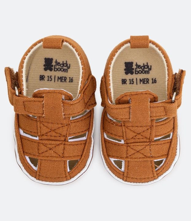Sandalia Infantil Gladiadora con Velcro - Talle 0 a 12 meses 4