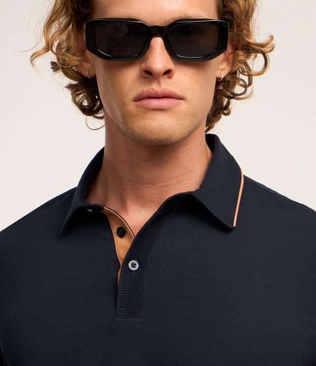 Camisa Polo Regular en Gamuza de Algodón Peruano 6