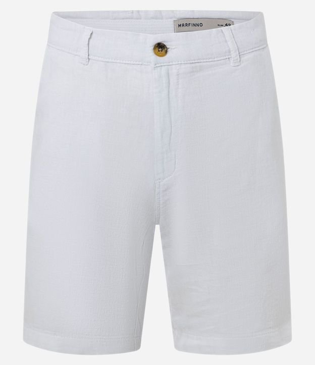 Bermuda Slim Texturizada en Lino con Algodón 4