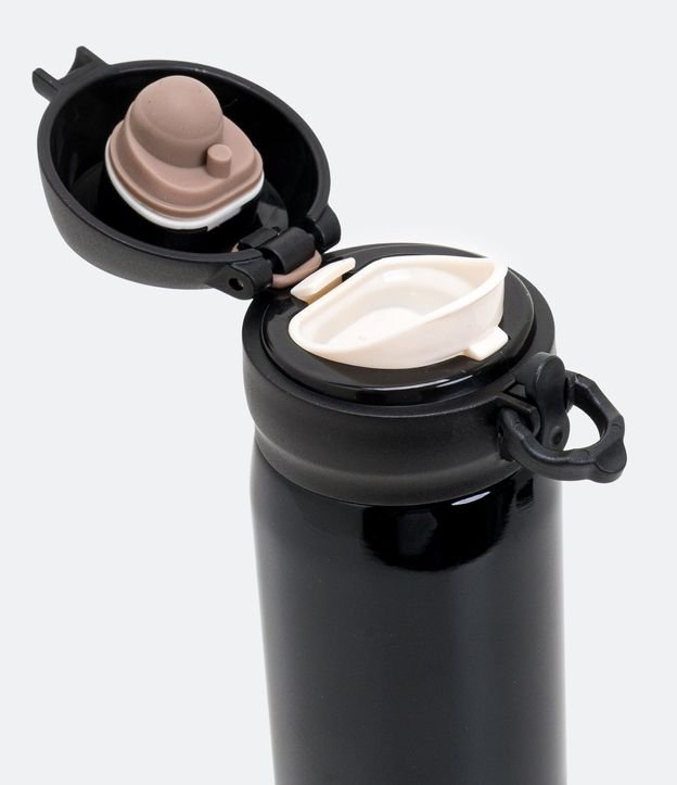 Botella Térmica de Metal con Botón Capacidad 450ml 1