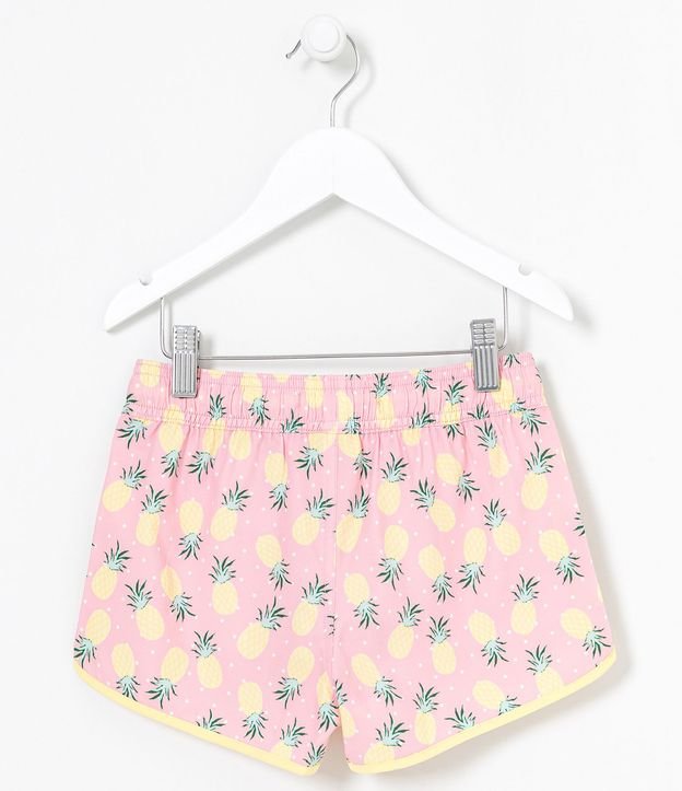Short Infantil Estampado de Piñas - Talle 5 a 14 años 2