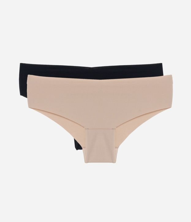 Kit 02 Bombachas Boyshort en Microfibra Corte a Láser