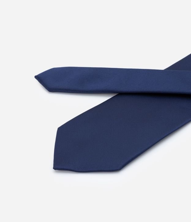 Corbata Clássica Satinada con Textura 7