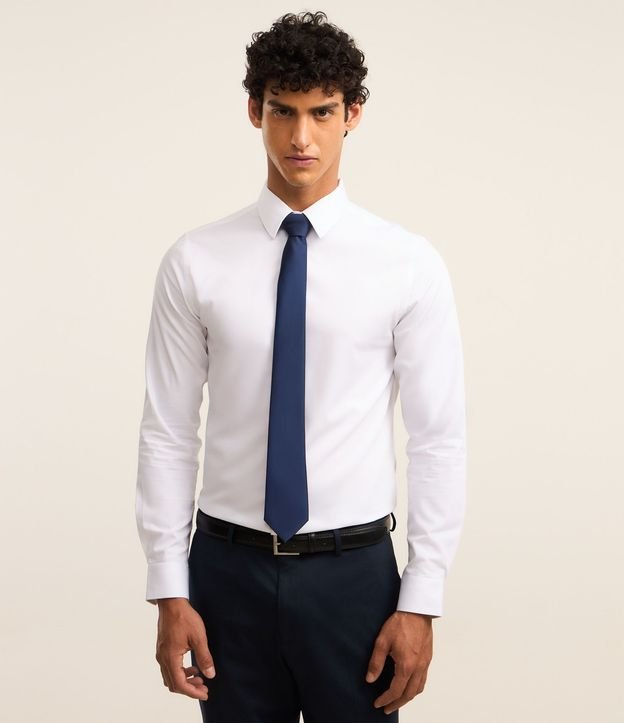 Corbata Clássica Satinada con Textura 8